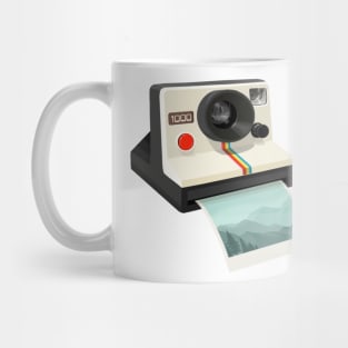 Polaroid Camera Mug